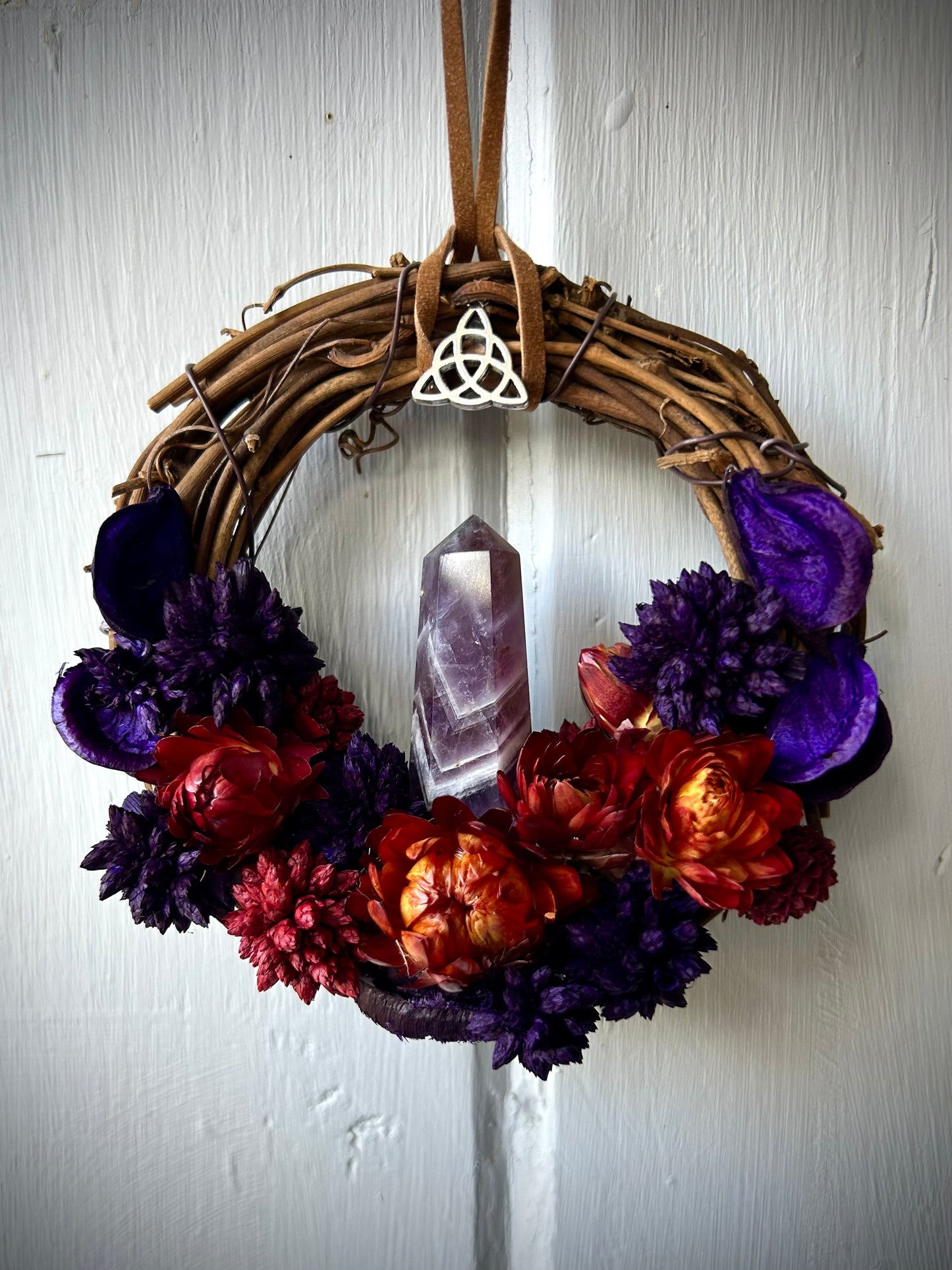 Amethyst 'the OG witch' wreath mini