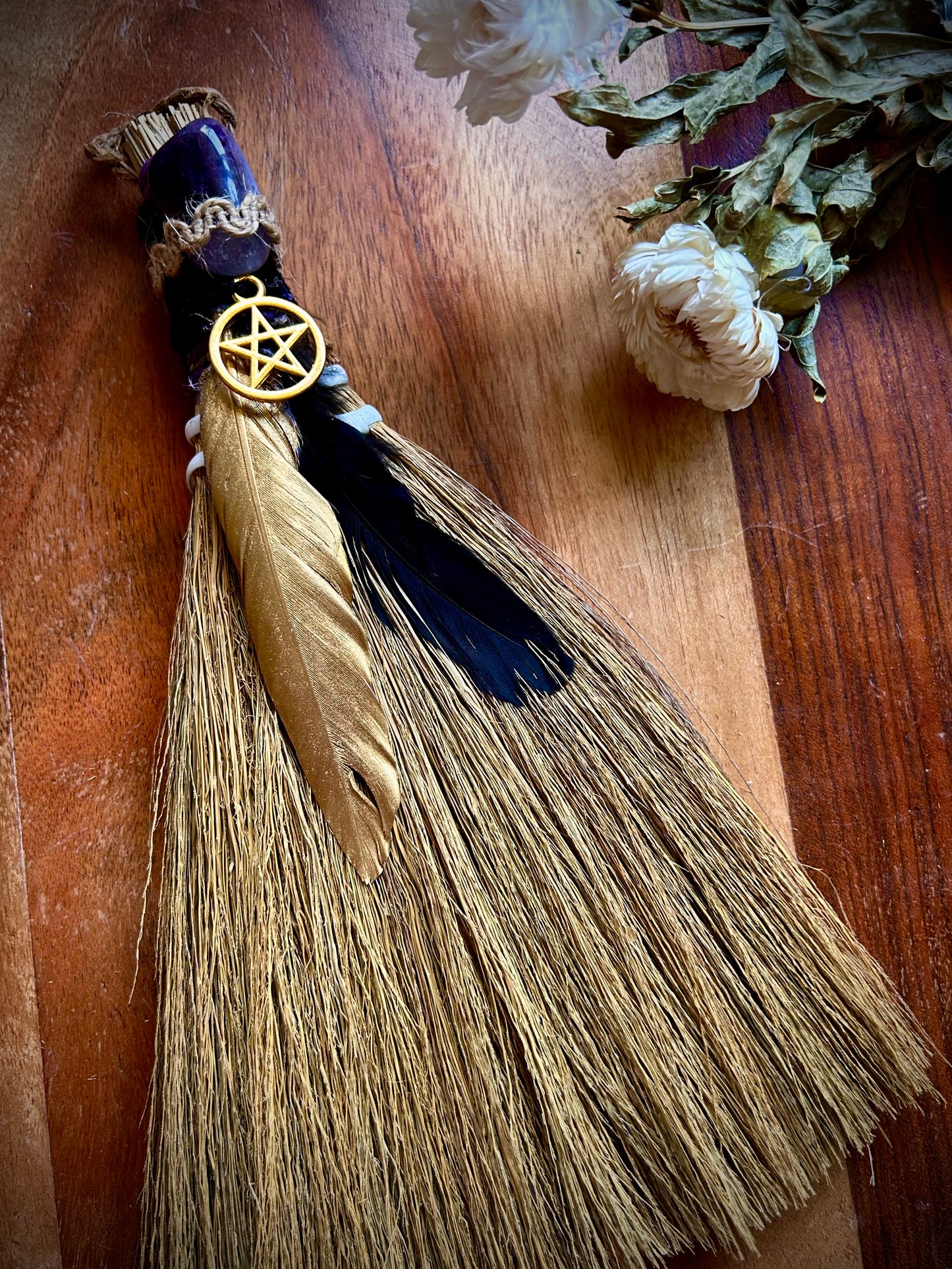 Amethyst besom