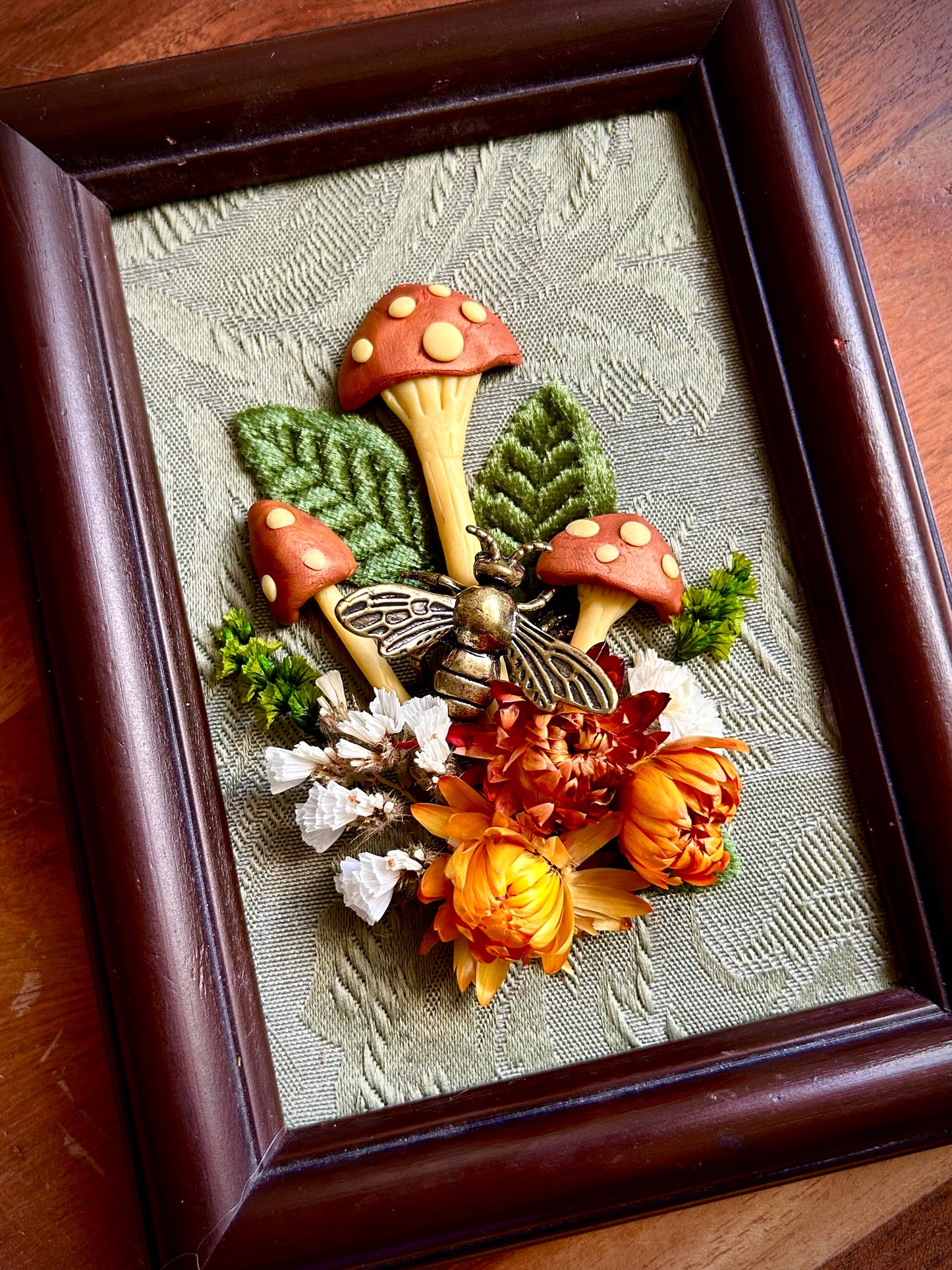 'Mushroom fields' wall art