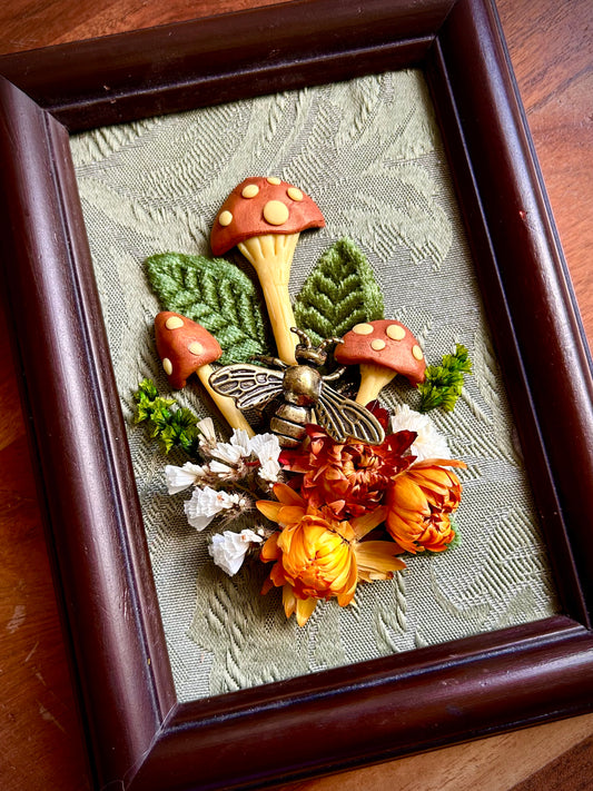 'Mushroom fields' wall art